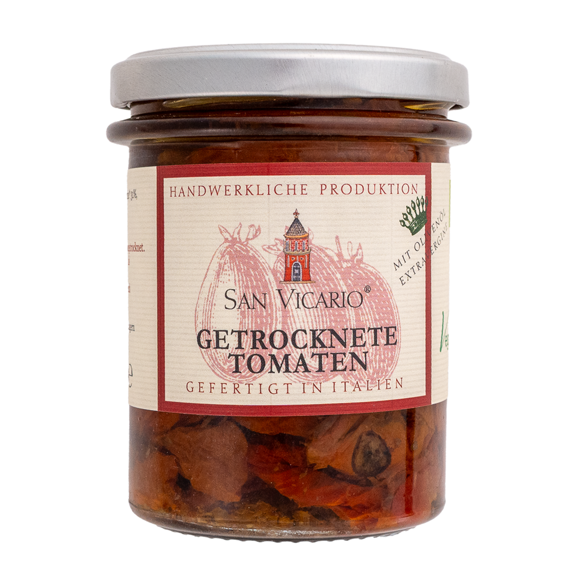 Getrocknete Tomaten in Olivenöl